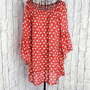 ROLL TIDE ALABAMA Elephant Blouse Small‎